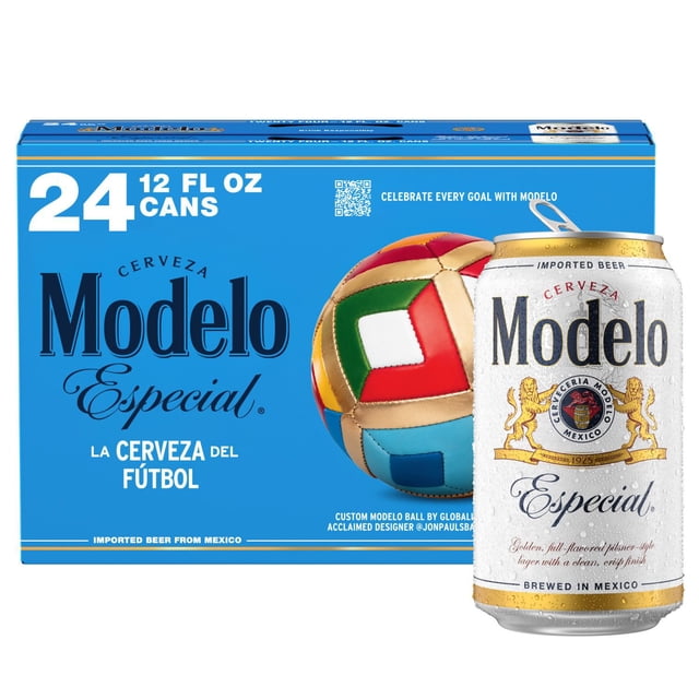 Modelo Especial Mexican Lager Beer, 12 fl. oz. can, 24 pk.