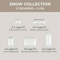thumbnail image 2 of Bentgo 10-Piece Pantry Airtight Dry Food Storage Containers, 2 of 6