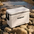 thumbnail image 6 of Igloo 25 QT Marine Ultra Ice Chest Cooler, White and Gray, 6 of 21
