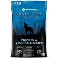 thumbnail image 1 of Member's Mark Grain-Free Chicken & Vegetable Recipe Dry Dog Food, 28 lbs., 1 of 8