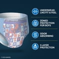thumbnail image 9 of Goodnites Nighttime Bedwetting Underwear for Boys, Sizes Extra Small - Extra Extra Large, 9 of 17