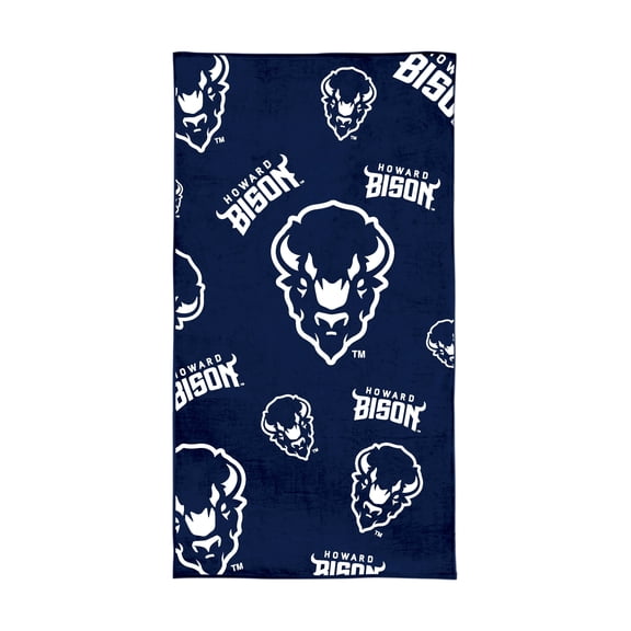 Logo Brands Howard Bison 38"x72" Beach Towel