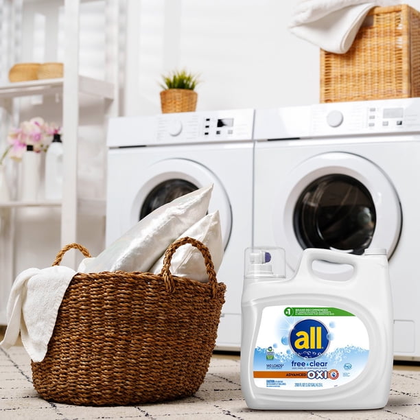 all Liquid Laundry Detergent, with Advanced OXI Stain Removers