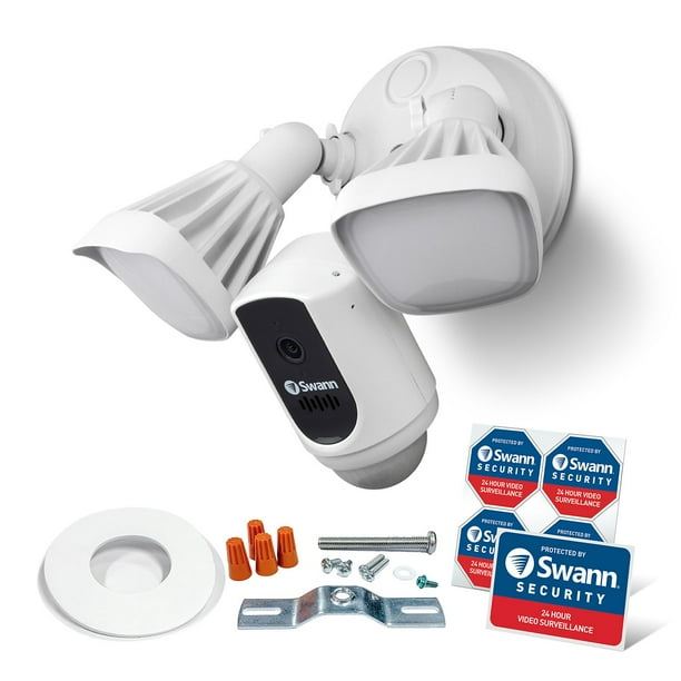 Swann Wired 2400 Lumen Outdoor 1080P WiFi Security