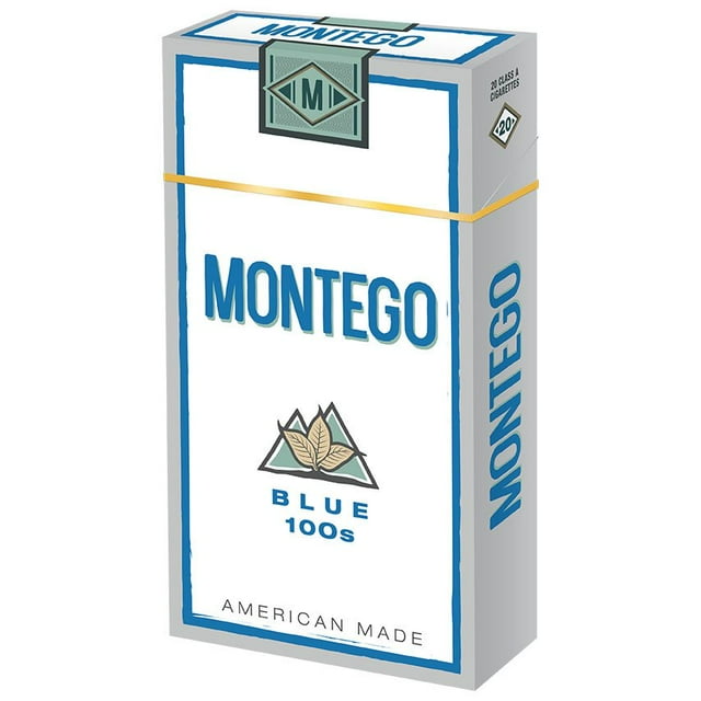 Montego Blue 100's Box 20 ct., 10 pk.
