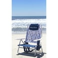 thumbnail image 2 of Nautica Adjustable Beach Chair Set with Insulated Coolers, 2-Pack, 2 of 8