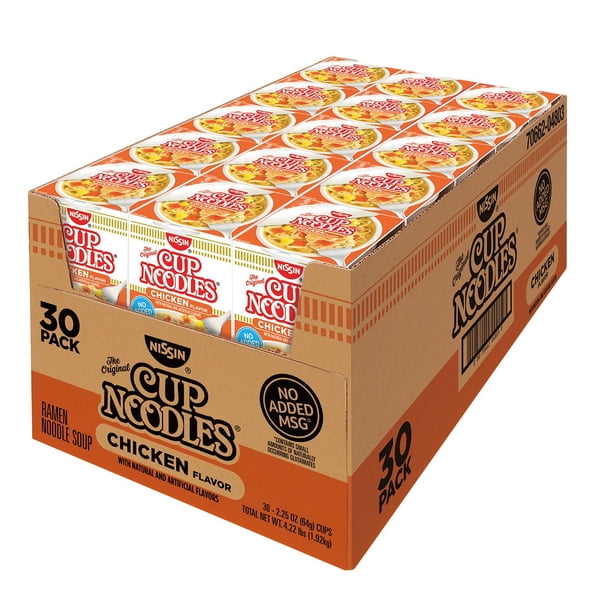 Nissin Cup Noodles, Chicken Flavor (2.25 oz., 30 ct.) - Samsclub.com