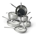 thumbnail image 1 of Tramontina 12-Piece Tri-Ply Clad Stainless Steel Cookware Set, 1 of 16