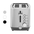 thumbnail image 1 of GE 2-Slice Stainless Steel Toaster with Extra-Wide Slots, 7 Shade Settings & Removable Crumb Tray, 1 of 7