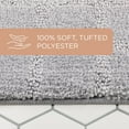 thumbnail image 4 of Town & Country Everyday Ultra Plush Solid Tufted Windowpane Bath Mat 20"x32", 4 of 10