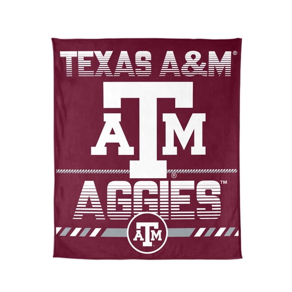 Logo Brands Texas A&M Aggies 60"x70" Super Plush Blanket