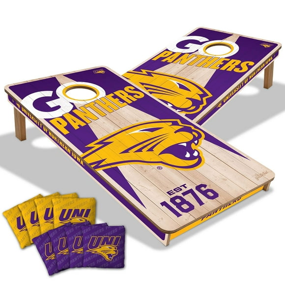 YouTheFan Northern Iowa Panthers 2'x4' Cornhole Board Set