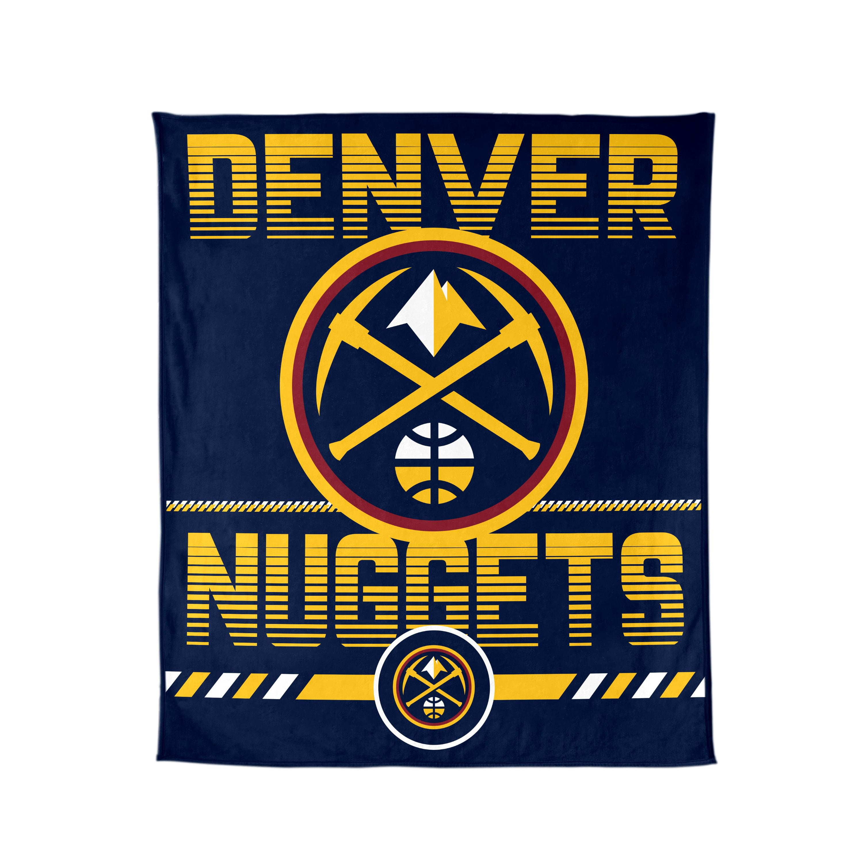 Logo Brands Denver Nuggets 60"x70" Super Plush Blanket