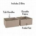 thumbnail image 4 of RiverRidge Kids Catch-All 35" Toy Organizer with Cubbies and Two 5" Fabric Bins, 4 of 7