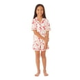 thumbnail image 1 of Member's Mark Girl's Valentines Notch Collar Pajama Set, 1 of 12