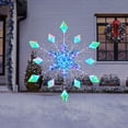 thumbnail image 1 of Member's Mark 48" Pre-Lit Color-Changing Snowflake, 1 of 6