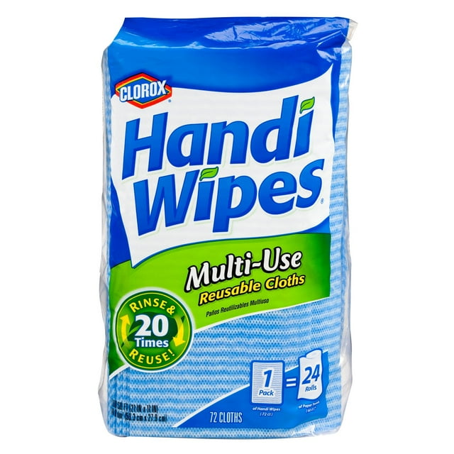 Clorox Handi Wipes, Reusable Cloths (72 ct.)