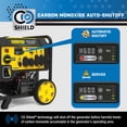 thumbnail image 9 of 10,000/7,750-Watt Electric Start Home Backup Portable Open Frame Inverter Generator with Quiet Technology and CO Shield, 9 of 14