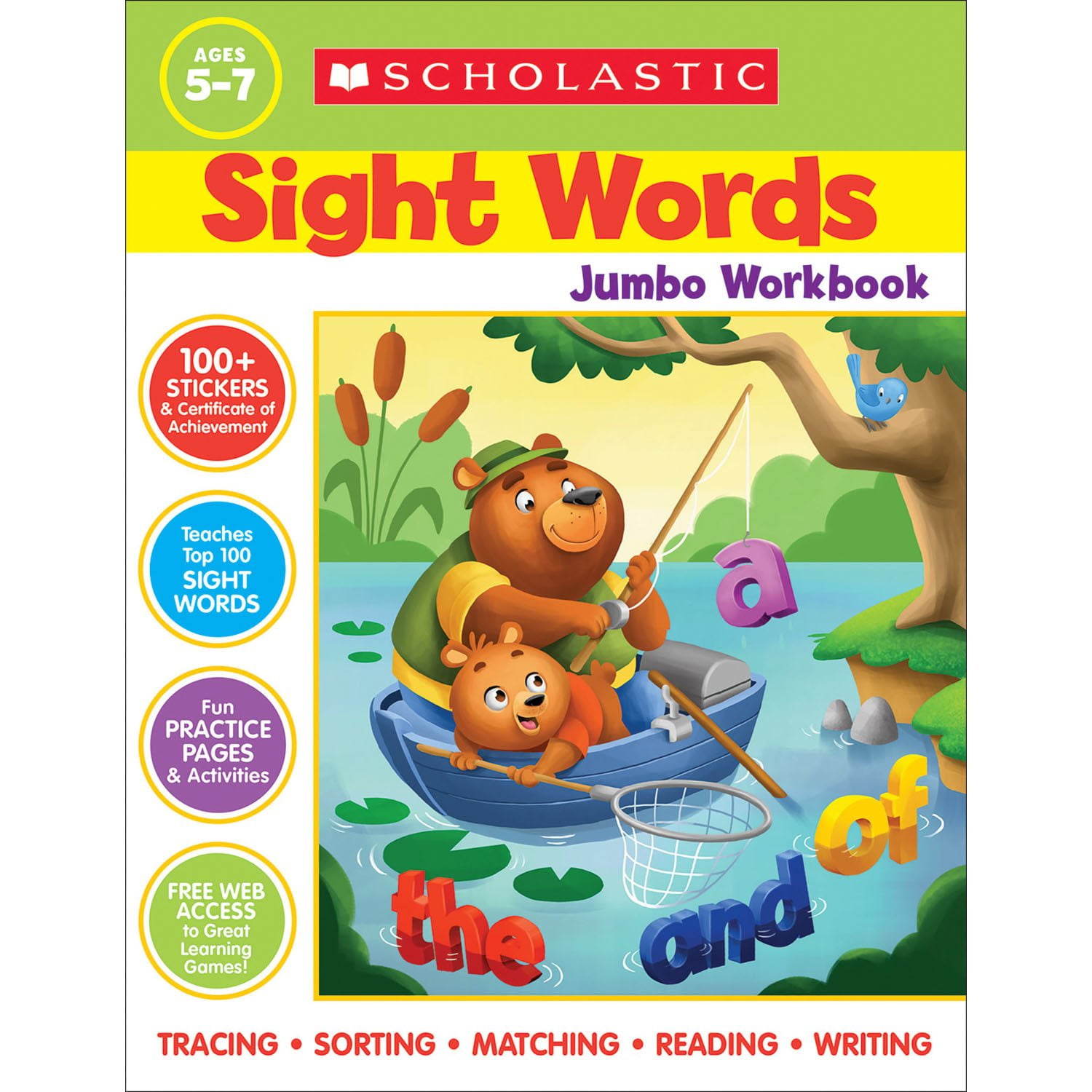 Scholastic Sight Words Jumbo Workbook : 300+ Practice Pages - Samsclub.com
