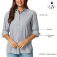 thumbnail image 4 of Gloria Vanderbilt Women's Button Down Shirt, 4 of 8