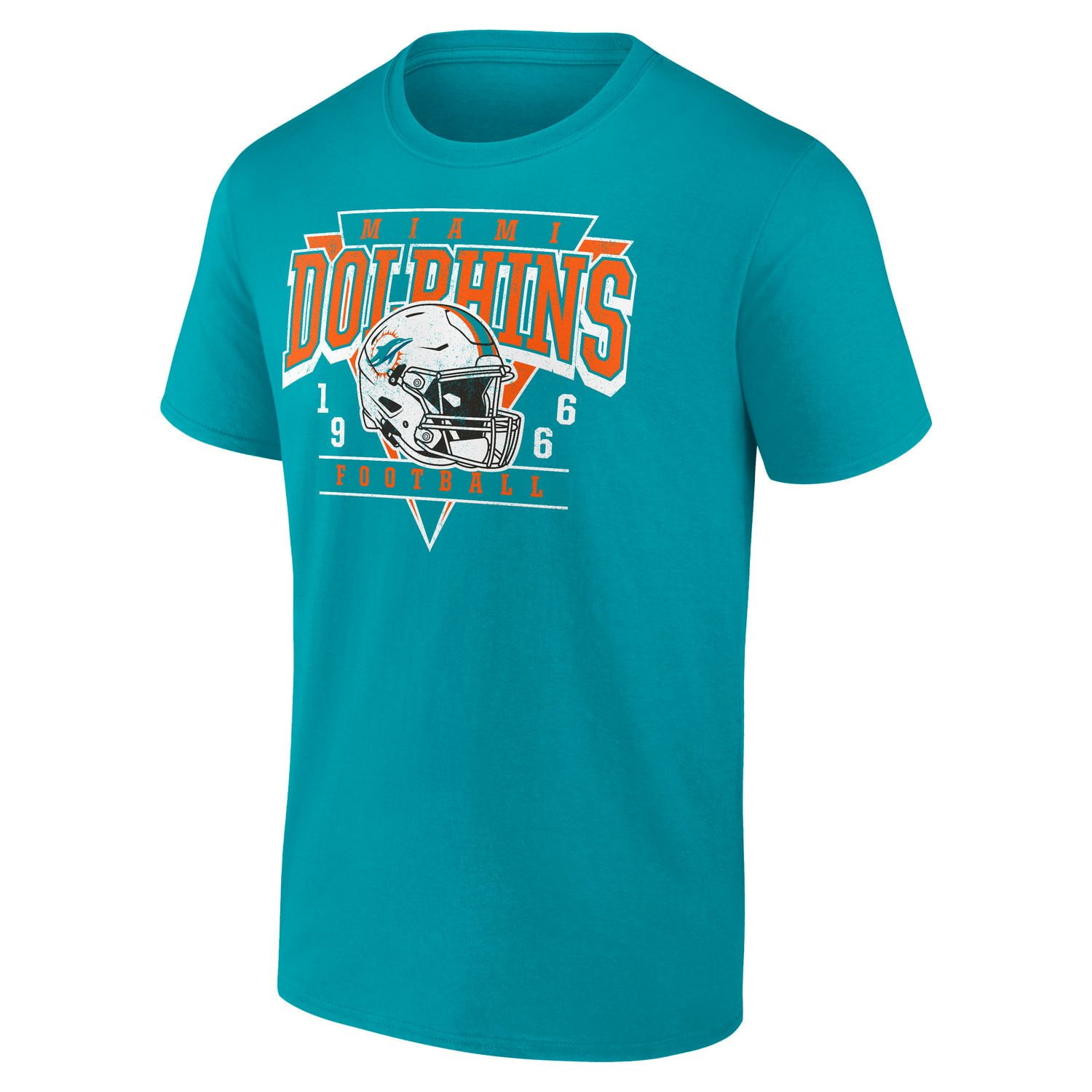 Miami Dolphins Adult Crewneck T-Shirt