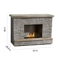thumbnail image 4 of Member's Mark 67" Outdoor Gas Fireplace, 4 of 5