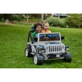 thumbnail image 2 of Fisher-Price Power Wheels Adventure Jeep Wrangler Ride-On, 2 of 10