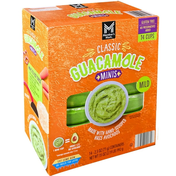 Member's Mark Original Guacamole Minis, 14