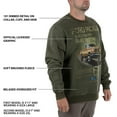 thumbnail image 4 of Men's Licensed Moto Graphic Fleece Crew, 4 of 9