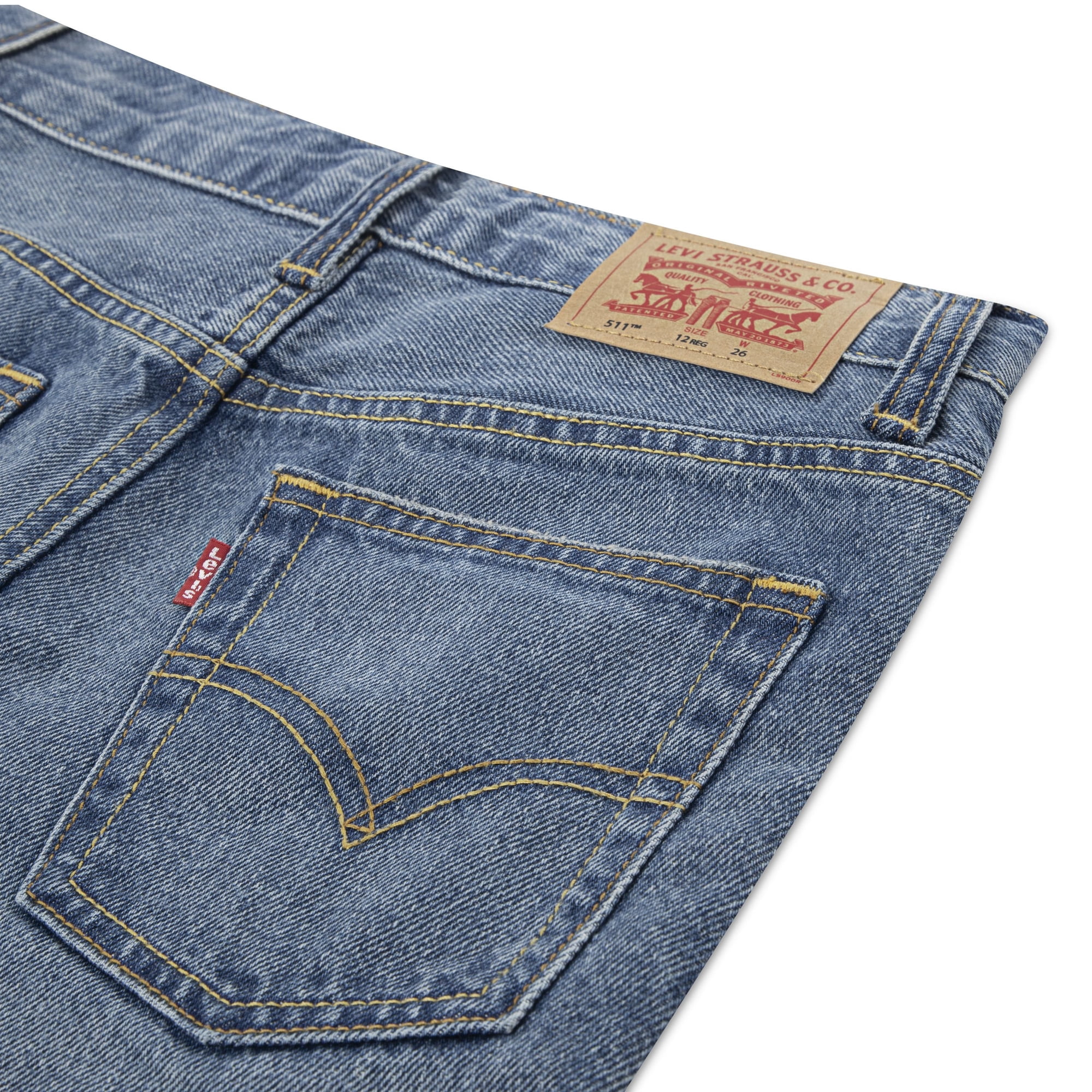 Levi’s Boys 511 Denim Shorts - 7-Piece Bulk Bundle 3