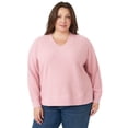 thumbnail image 5 of Seven7 Women's Waffle V-Neck Top, 5 of 11