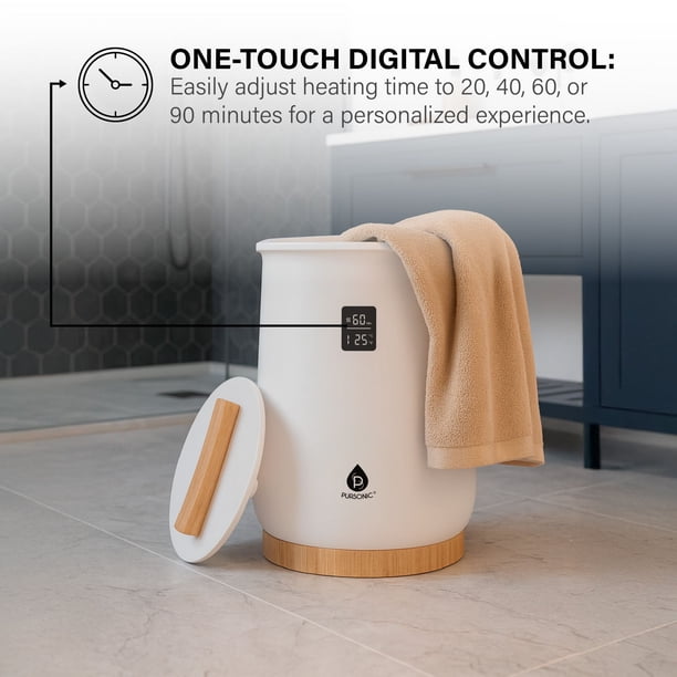 Pursonic Luxury Towel Warmer with Digital Touch Screen - Samsclub.com