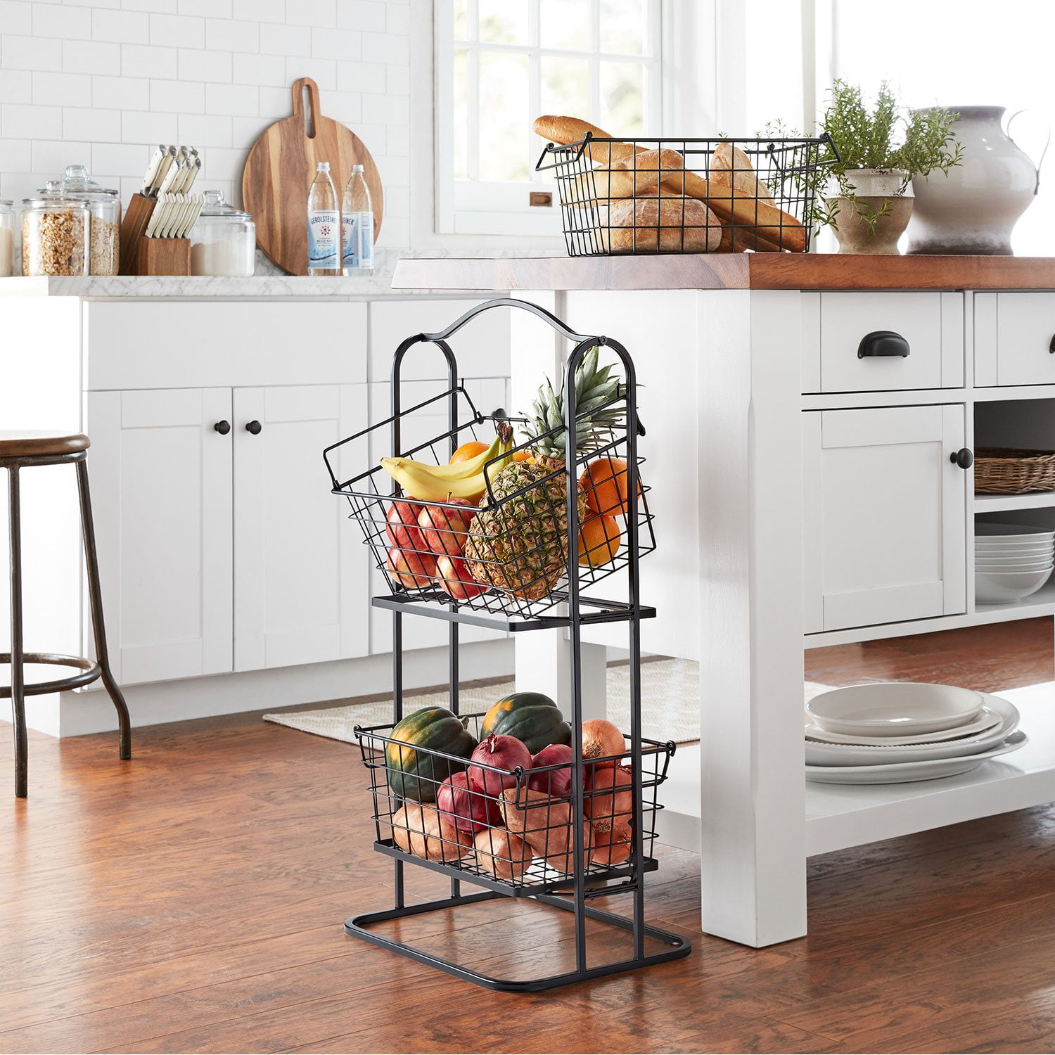 Member's Mark 3-Tier Standing Wire Basket - Samsclub.com