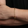 thumbnail image 5 of Lite Figaro Bracelet in 14K Gold, 5 of 5
