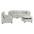 thumbnail image 5 of Nixon Fabric 6-Piece Modular Sectional Set, 5 of 18