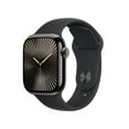 thumbnail image 1 of Apple Watch Series 10 GPS + Cellular 42mm Titanium Case, 1 of 10