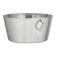 thumbnail image 3 of SKI 30 Quart Hammered Double Walled Stainless Steel Beverage Tub, 3 of 9