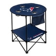 thumbnail image 1 of NFL 27.6" Round Tailgate Table with Shelf, 1 of 5