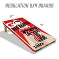 thumbnail image 5 of YouTheFan Texas Tech Red Raiders 2'x4' Cornhole Board Set, 5 of 6