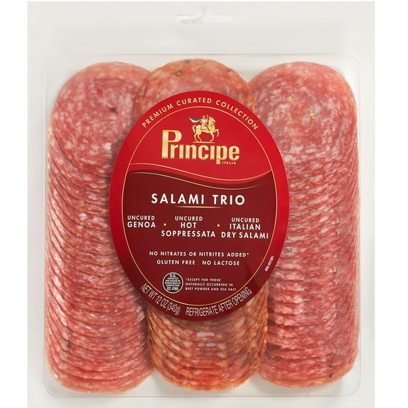 Principe Uncured Salami Trio, 12 oz.