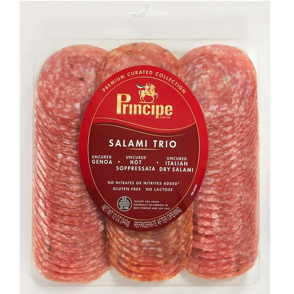 Principe Uncured Salami Trio, 12 oz.