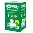 thumbnail image 3 of Kleenex Soothing Lotion Facial Tissues with Coconut Oil, Aloe and Vitamin E (12 ct.), 3 of 4