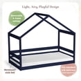 thumbnail image 5 of Little Seeds Trellis Toddler House Bed, Choose Color, 5 of 7