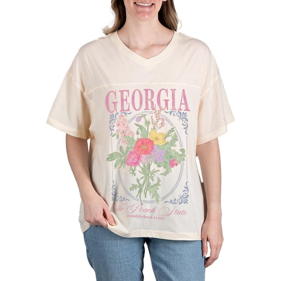 State of Mine Women's Bouquet State T-Shirt