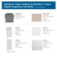 thumbnail image 9 of Marathon Interfold Gray Napkin Dispenser 2 ct., 9 of 9