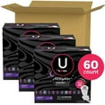 thumbnail image 2 of U by Kotex All Nighter Ultra Thin Pads with Wings, Extra Heavy Overnight (60 ct.), 2 of 10