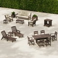 thumbnail image 3 of POLYWOOD Gulf Shores Patio Collection, 18pc, 3 of 26