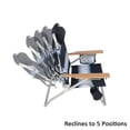 thumbnail image 5 of Member's Mark 5 Position Beach Chair with Wooden Armrest, 5 of 20