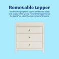 thumbnail image 6 of Graco Sasha 3 Drawer Chest with Changing Topper, Choose Color, 6 of 9