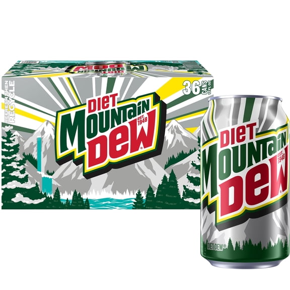 Diet Mountain Dew 12 fl. oz., 36 pk.